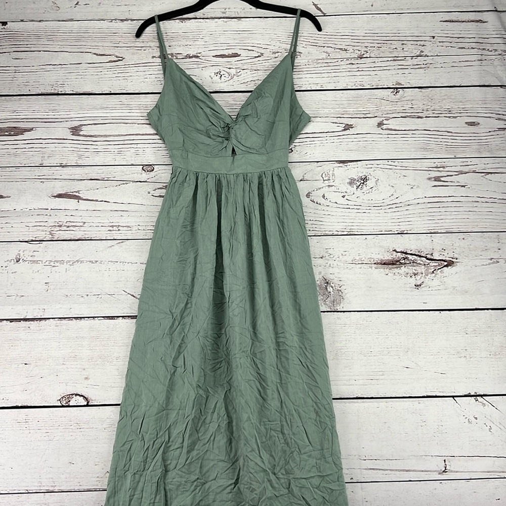 Cupshe Green Maxi Dress